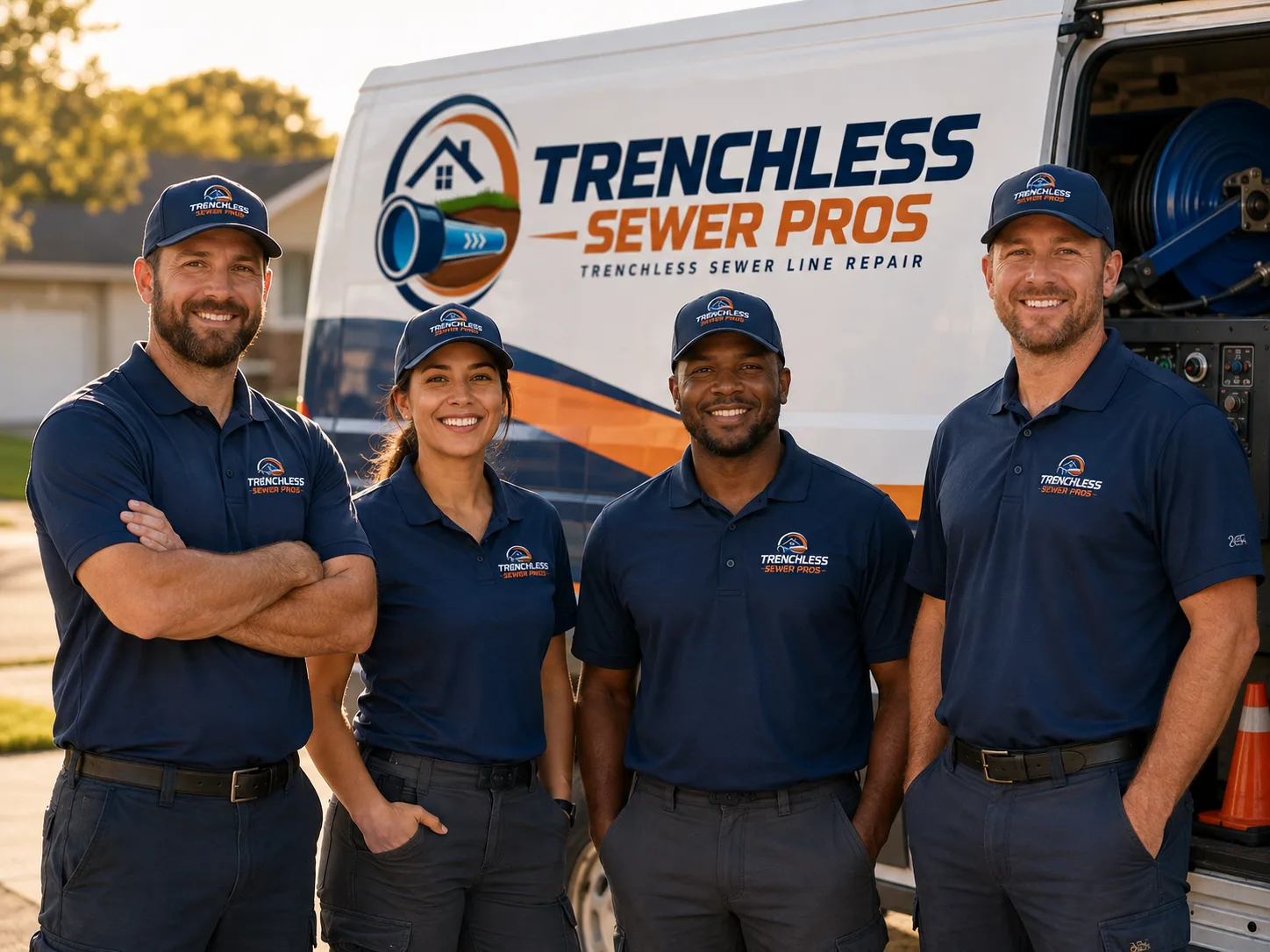 Trenchless Sewer Repair company in Conroe, TX
